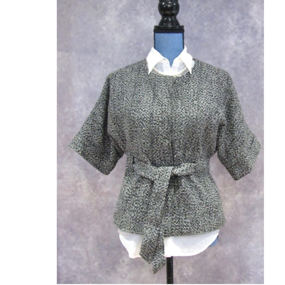 NY & Co Belted Short Sleeve Blazer Adorable! XS